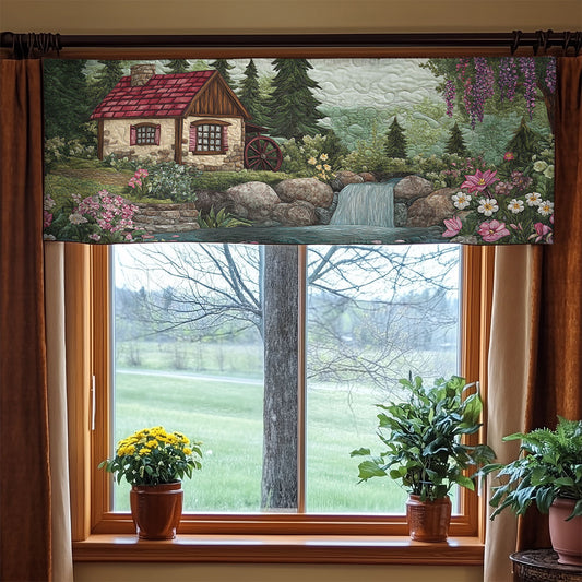 Mystic Village WX1405026CL Quilted Valance