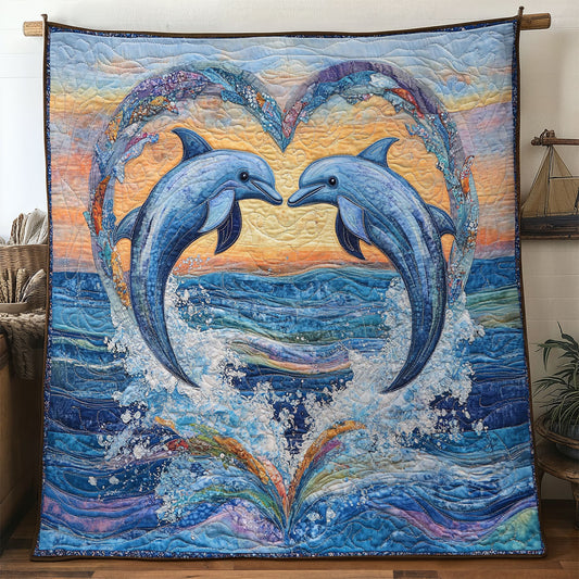 Dolphin Sunset WN3105011CL Quilt