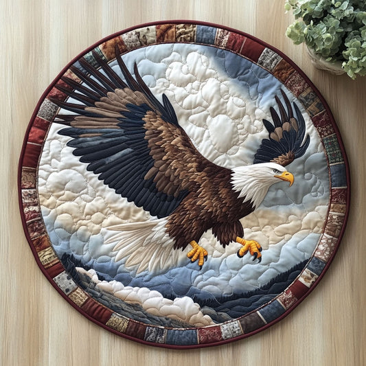 Brave Eagle CW0406012CL Quilted Round Mat