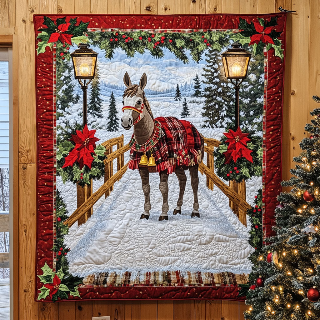 Donkey Winter Magic CW1111030CL Quilt