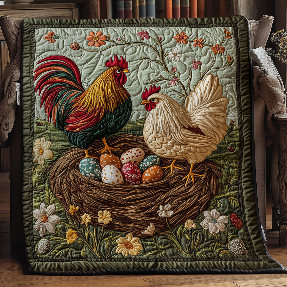 Country Coop Charm WY0304022CL Quilt