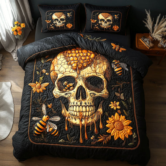 Honey Skull WN2309057CL Duvet Cover Set