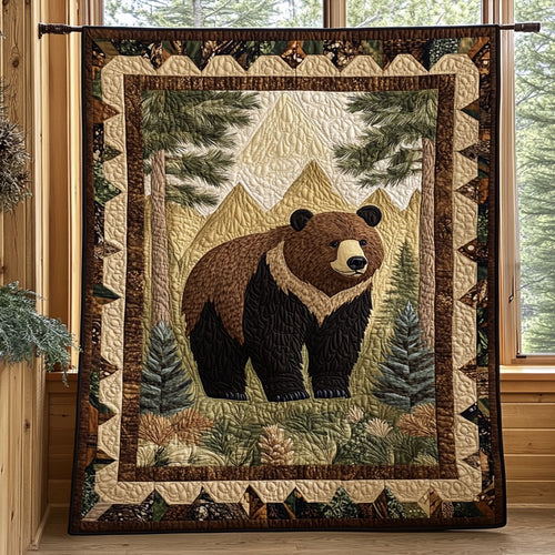 Forest Bear CP1508083CL Quilt