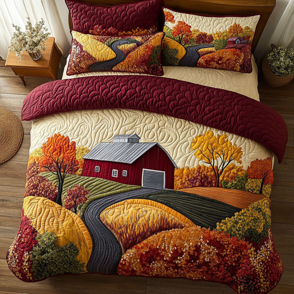 Autumn Barn Road WX0507003CL Duvet Cover Set