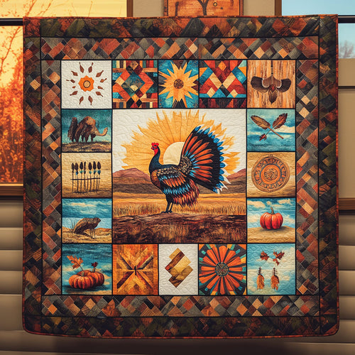 Feathers Of Fall WJ0708058CL Quilt