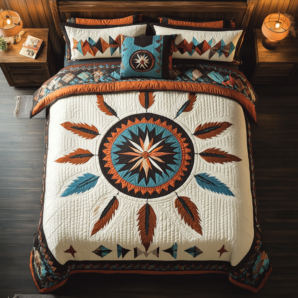 Feathers of the Sun YR2501004CL Duvet Cover Set