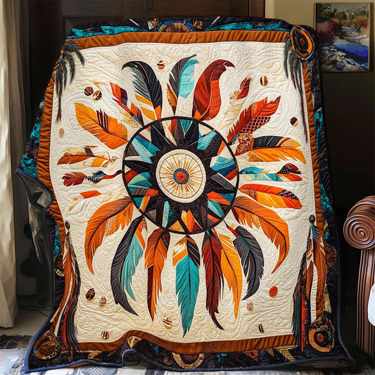 Feathers of the Sun YR2901041CL Quilt