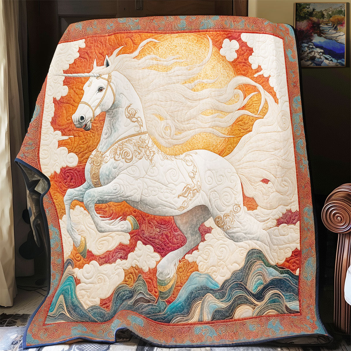 Majestic Horse CW2407047CL Quilt