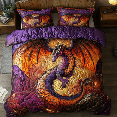 Fire Dragon WY1802048CL Duvet Cover Set