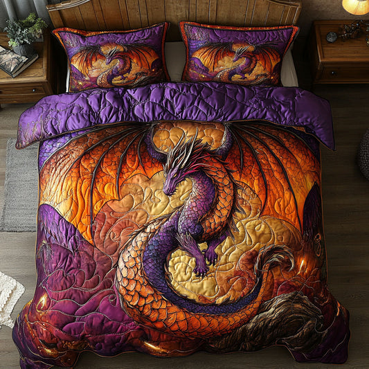 Fire Dragon WY1802048CL Duvet Cover Set