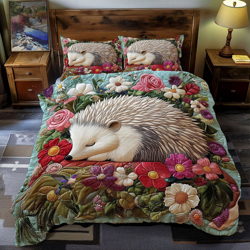 Sleeping Hedgehog WY0512063CL Duvet Cover Set