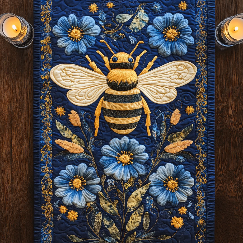 Honey Hug CM1305010CL Quilted Table Runner