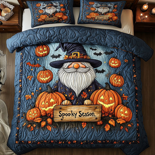 Pumpkin Gnomefest WN1507067CL Duvet Cover Set