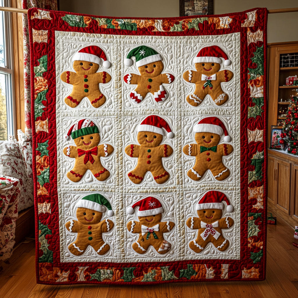 Gingerbread Joy CW0409032CL Quilt