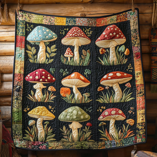 Bold Mushroom CM1505015CL Quilt