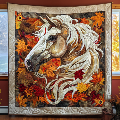 Horse In Fall XR2110007CL Quilt