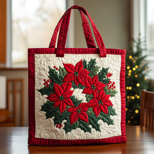 Yuletide Charm CP2209034CL Quilted Tote Bag