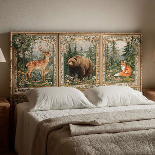 Woodland Harmony CW3012032CL Quilted Headboard Slipcover