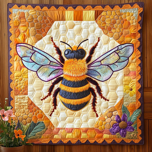 Sweet Honey Bee WJ0606016CL Quilt