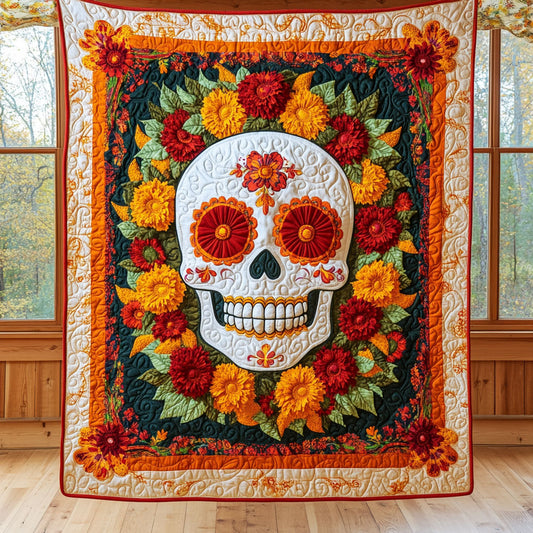 Celestial Calavera CP1009018CL Quilt