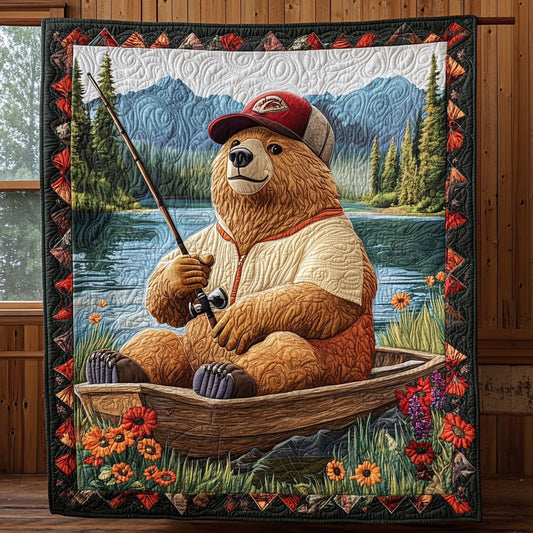 Fishing Time CP0407033CL Quilt