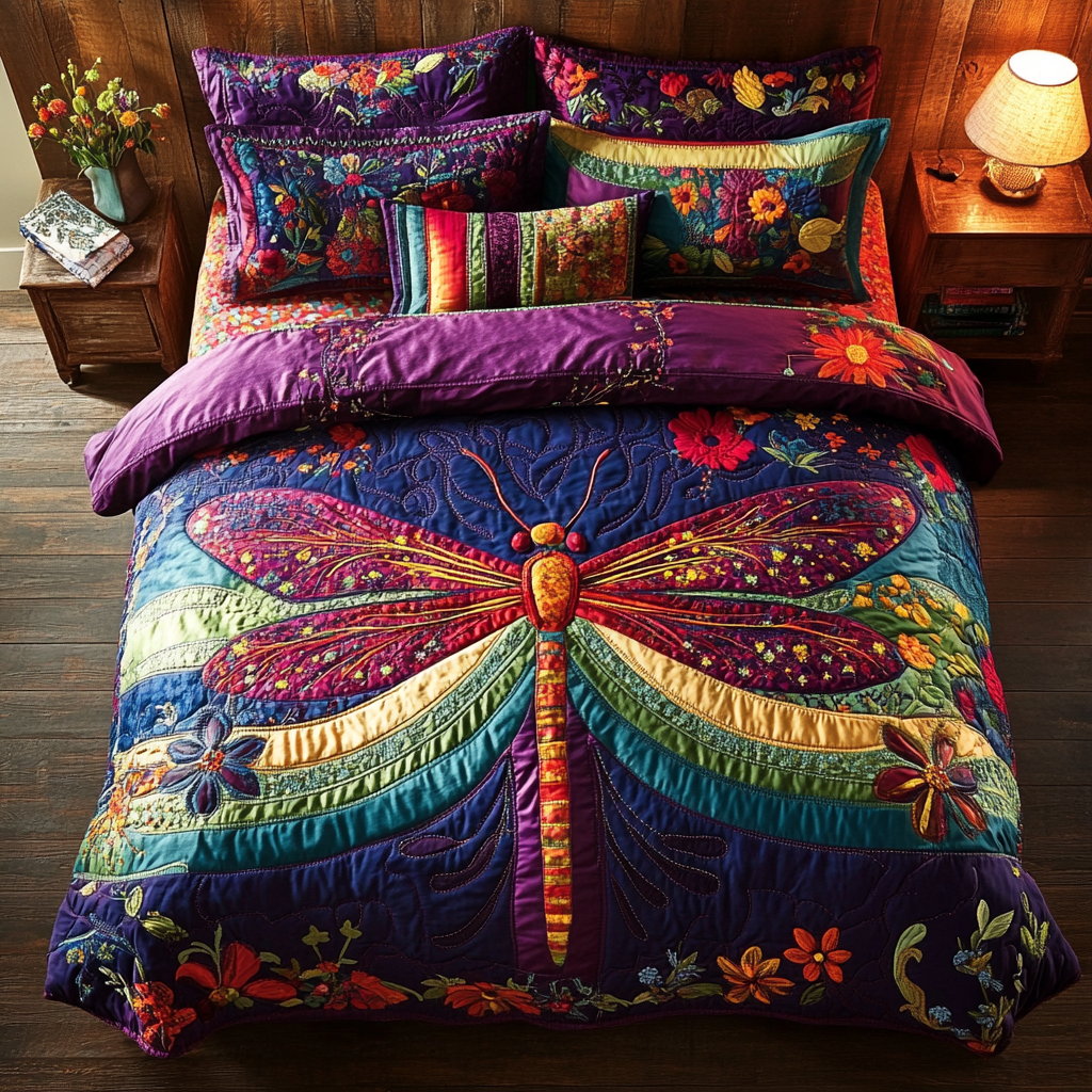 Dragonfly Dreams YR1701021CL Duvet Cover Set