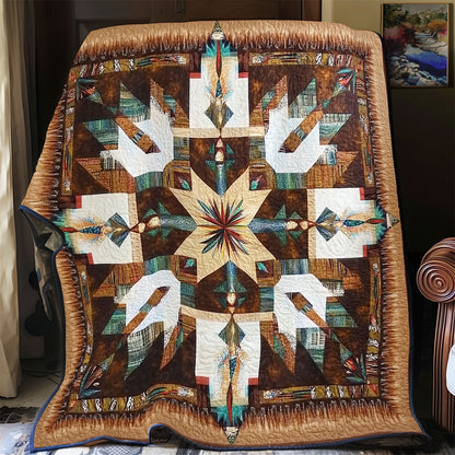 Native American Pattern WX2301019CL Quilt
