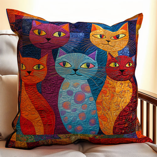 Vibrant Cat WX2201160CL Quilt Pillow Case