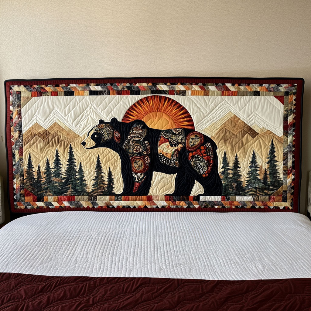 Native Bear Heritage KL2912031CL Quilted Headboard Slipcover
