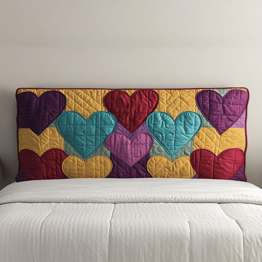 Warm Heart WN3012052CL Quilted Headboard Slipcover