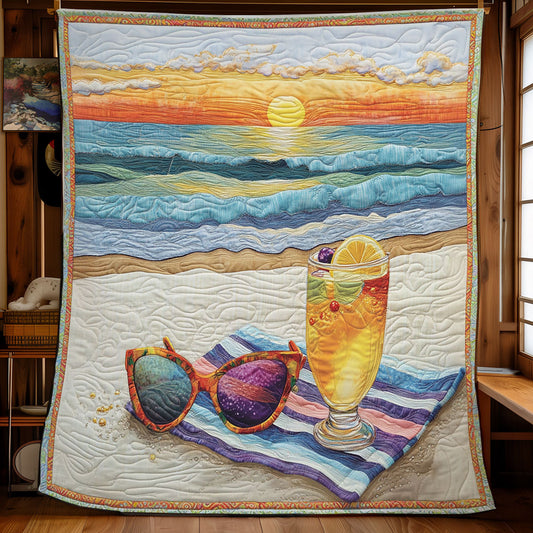 Beach Time CP1804114CL Quilt