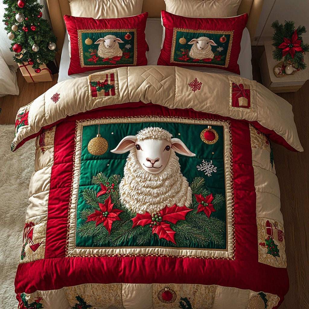 Festive Sheep WN3010025CL Duvet Cover Set