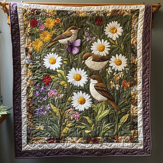 Sparrows Garden Rhapsode WY2608051CL Quilt