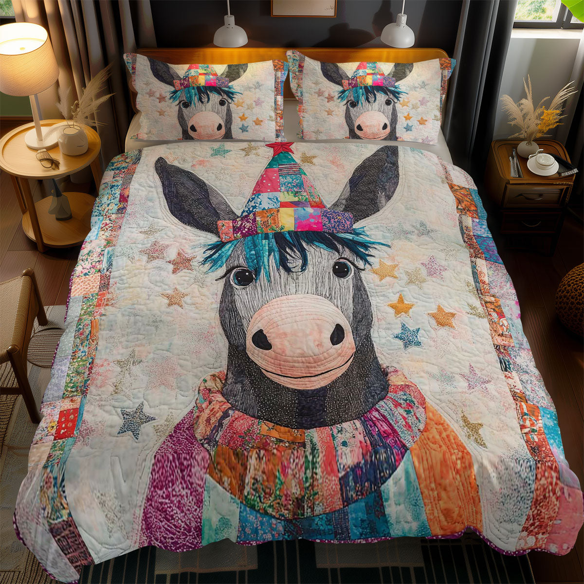 Party Donkey WN1303184CL Duvet Cover Set