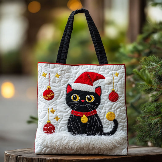 Black Cat Harmony WN0410009CL Quilted Tote Bag
