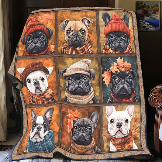 Autumn Fashion Frenchie WP1905003CL Quilt