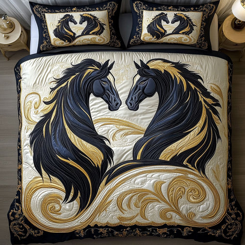 Black Horse Duo DH3009025CL Duvet Cover Set