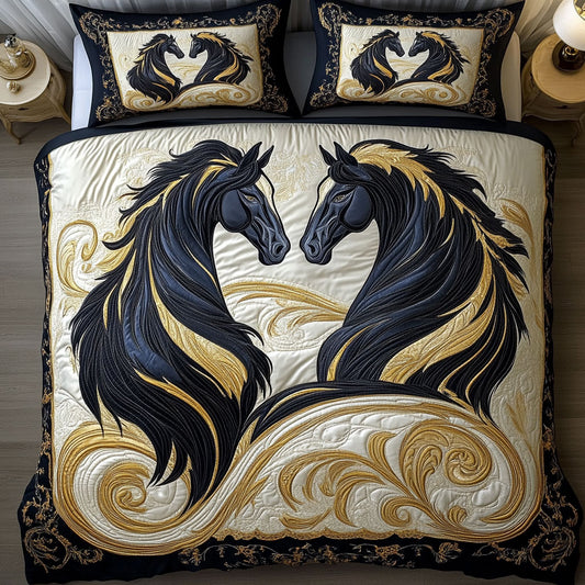 Black Horse Duo DH3009025CL Duvet Cover Set