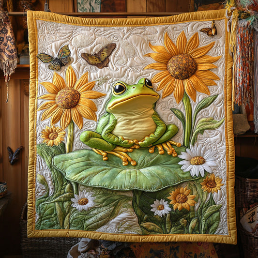 Little Green Wanderer WY0304018CL Quilt