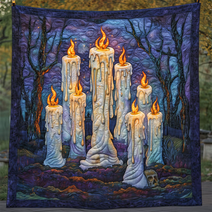 Haunted Graveyard Candle LT1809028CL Quilt