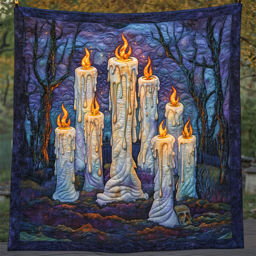 Haunted Graveyard Candle LT1809028CL Quilt