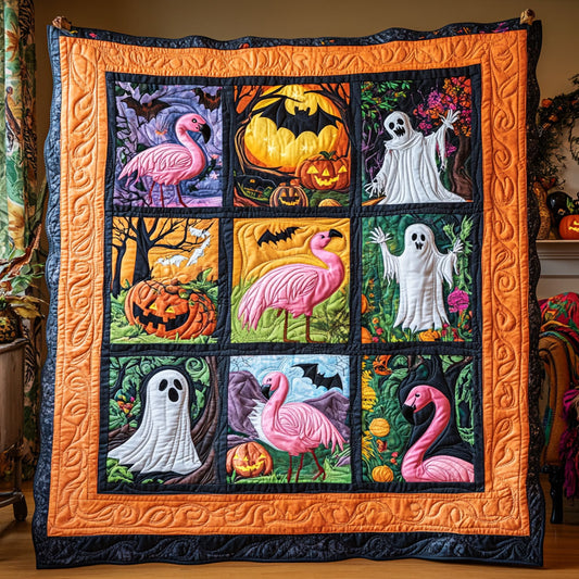 Flamingo Ghost WY0808020CL Quilt