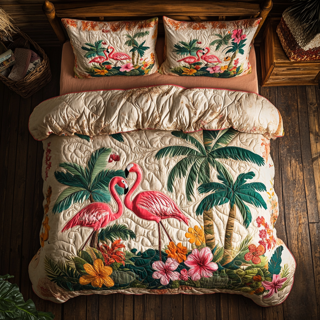 Flamingo Paradise YR2201048CL Duvet Cover Set