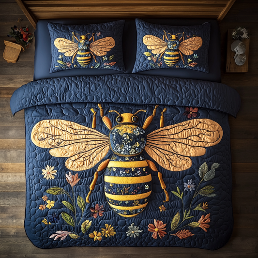 Floral Bee XR2102002CL Duvet Cover Set