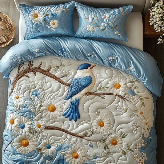 Floral Bluebird WX1403083CL Duvet Cover Set