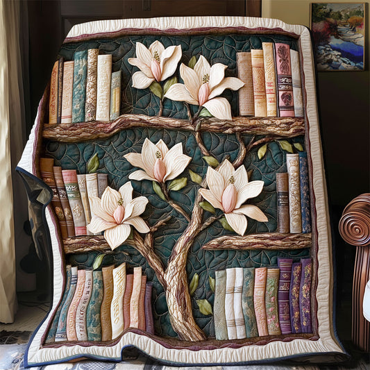 Floral Bookshelf WX2203018CL Quilt