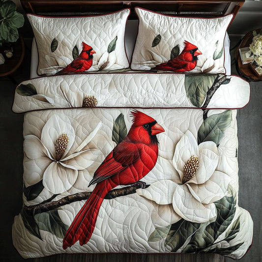 Floral Cardinal WX0803173CL Duvet Cover Set