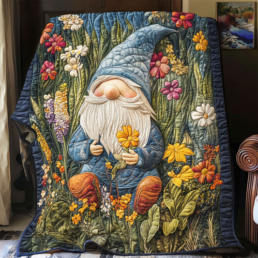 Floral Gnome WX1703023CL Quilt