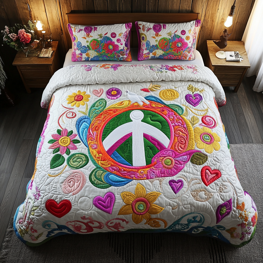 Floral Harmony YR2201050CL Duvet Cover Set