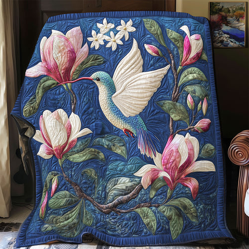 Floral Hummingbird WX2203020CL Quilt